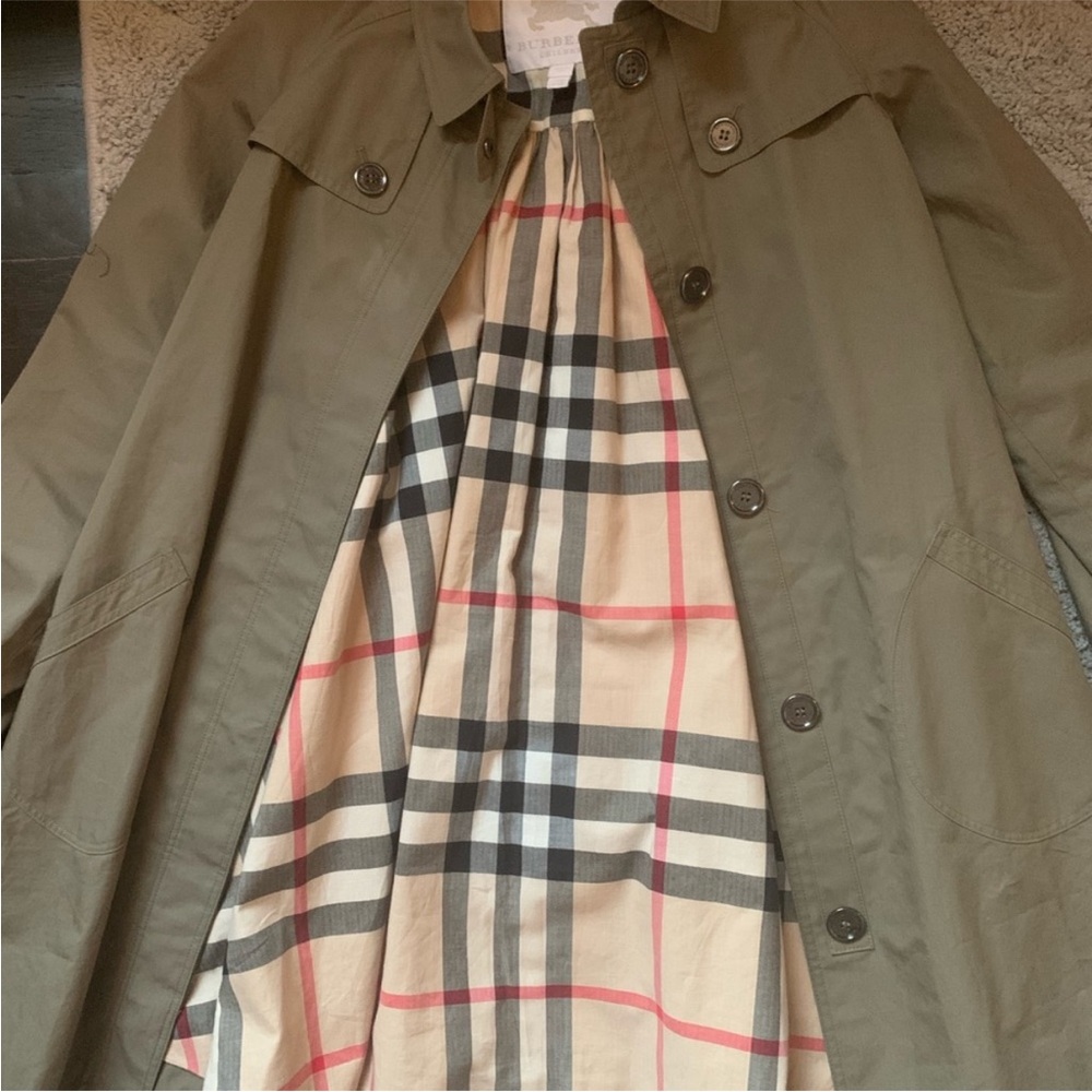 Burberry Trench Coat - worn just two times. Practically brand new